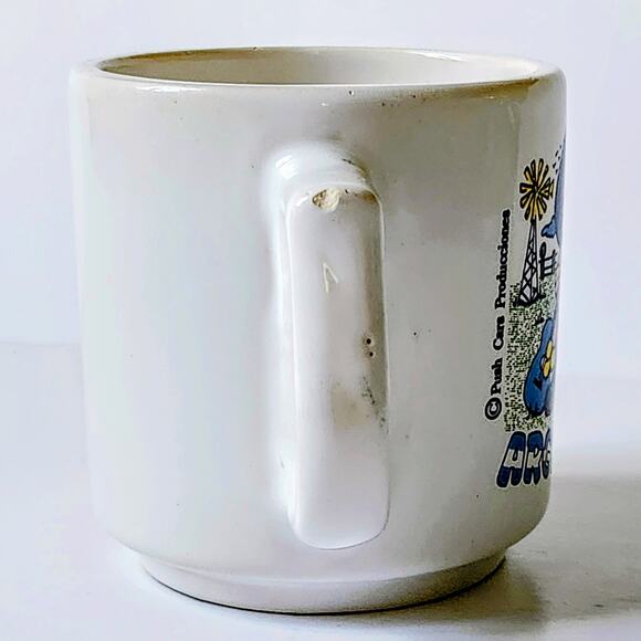 Vintage 80s Garfield Argentina Mug - 'Someone was in Argentina...' Souvenir Gift - Picture 7 of 12